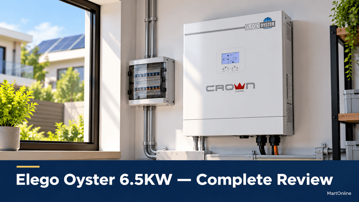 Crown Micro Elego Oyster 6KW Hybrid Inverter