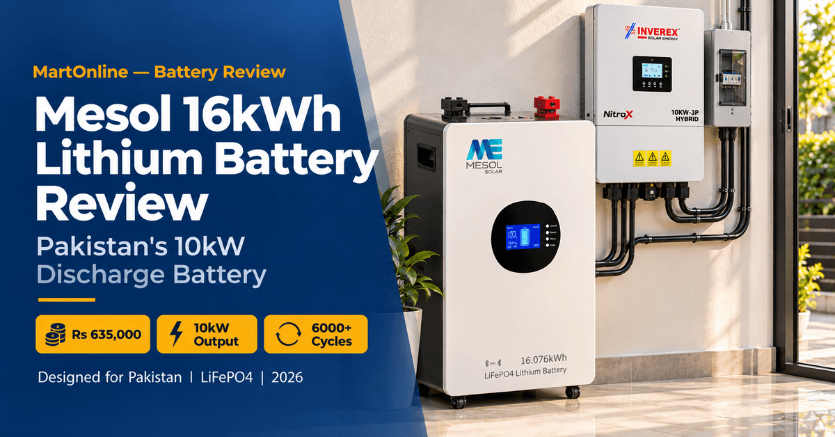 Mesol 16kWh Lithium Battery Review