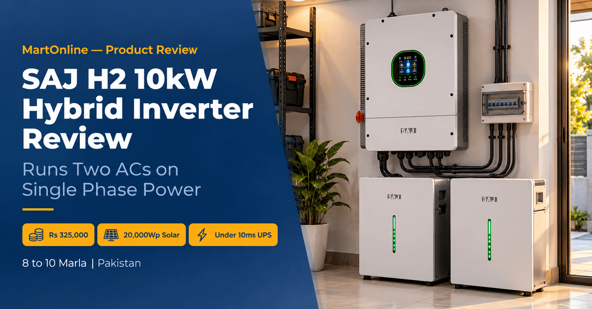 SAJ H2 10kW Hybrid Inverter Review
