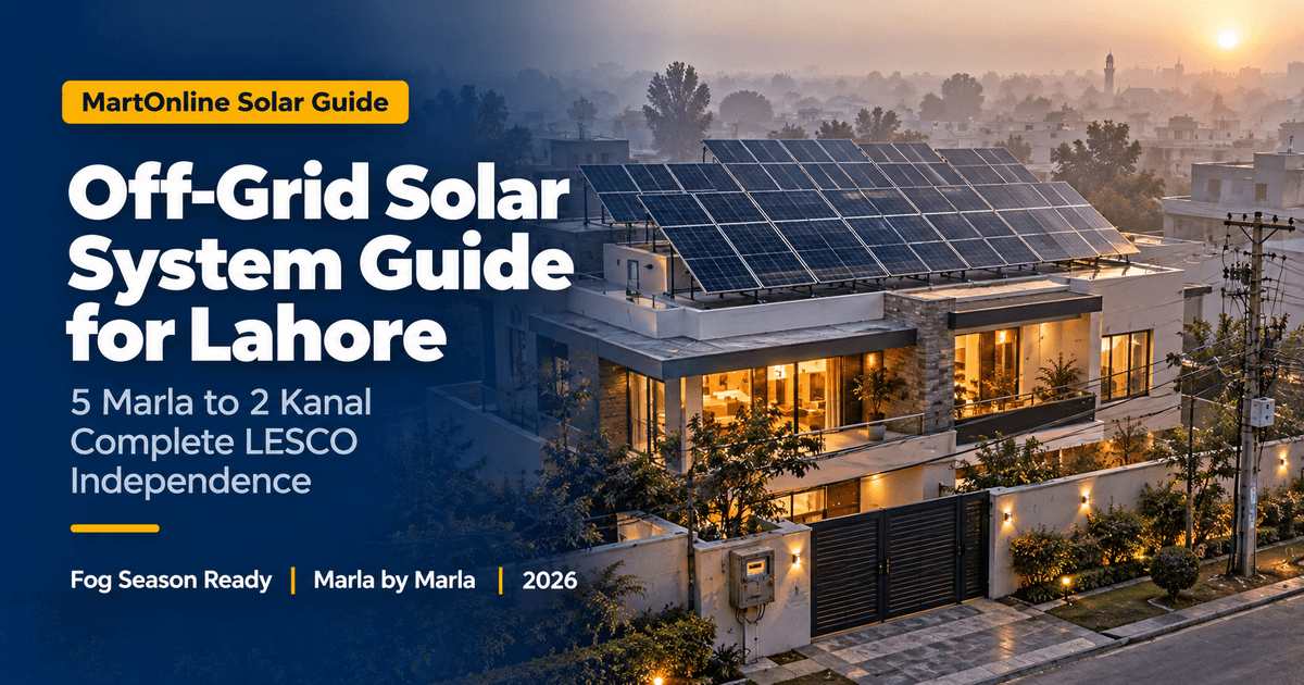Off-Grid Solar System Guide for Lahore