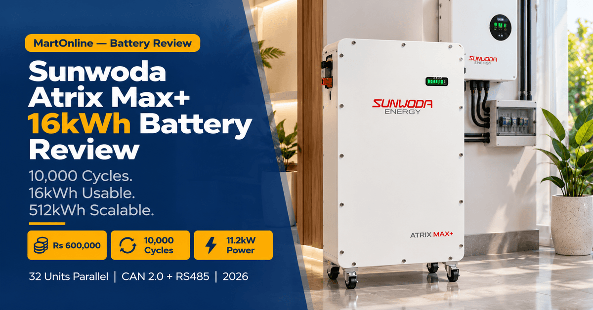 Sunwoda Atrix Max+ 16kWh Battery Review
