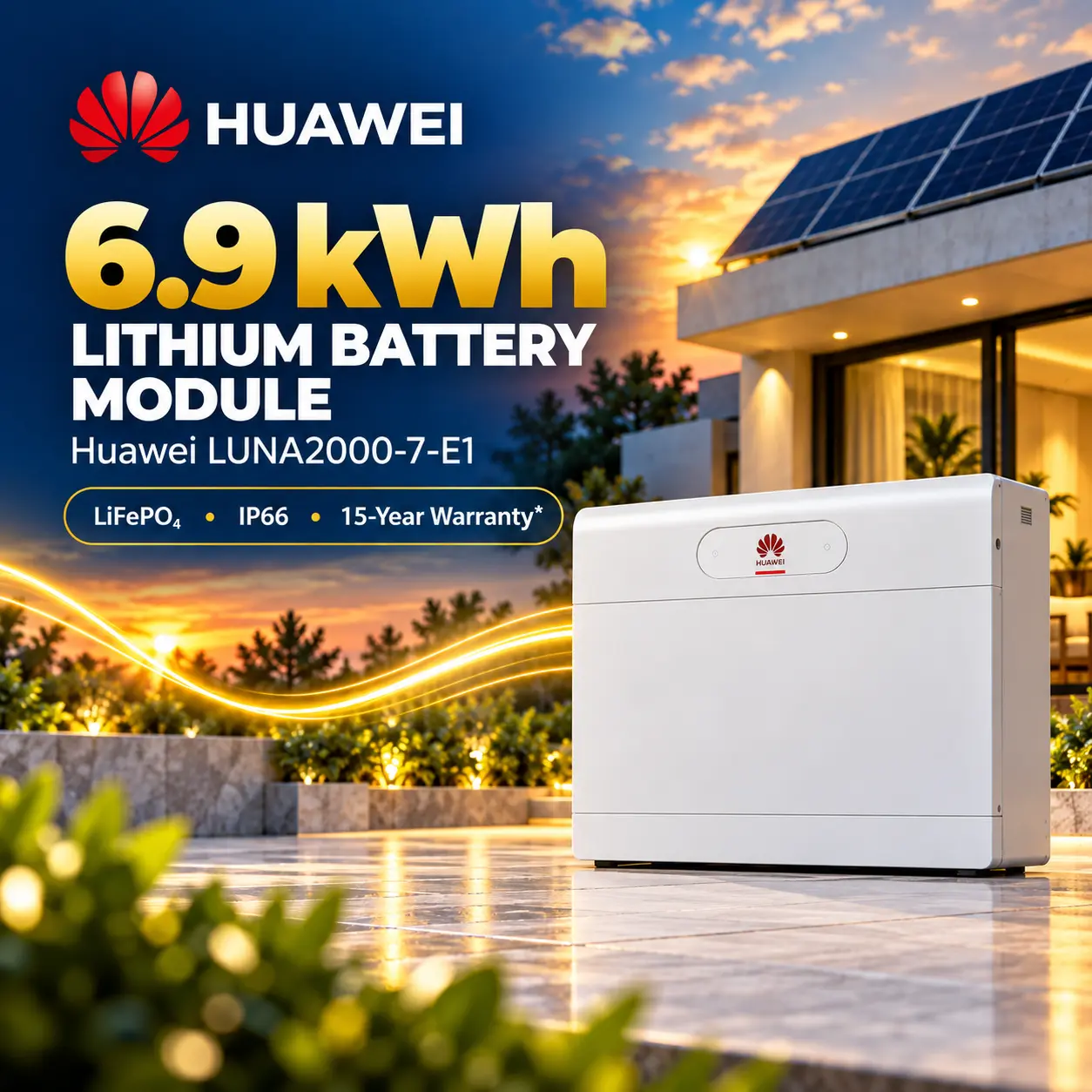 Huawei LUNA2000-7-S1 6.9kWh Smart String Energy Storage Battery Pakistan